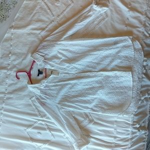 Gap, small, white button down